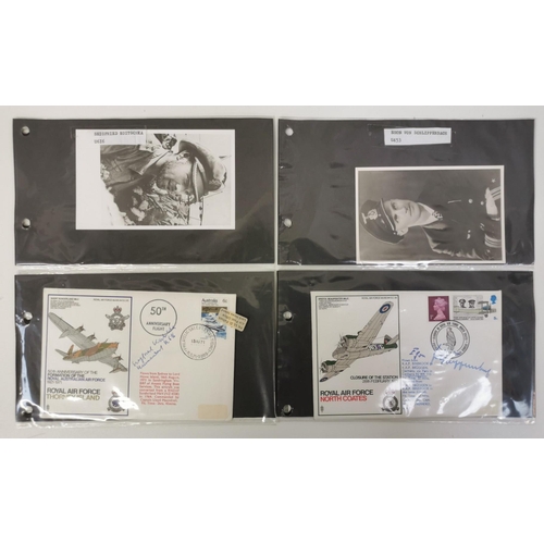 270 - An extensive collection of forty-seven signed RAF Commemorative covers. Each cover signed by the Ger... 