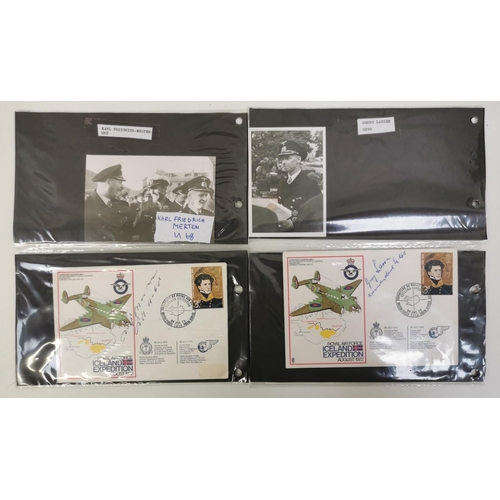 270 - An extensive collection of forty-seven signed RAF Commemorative covers. Each cover signed by the Ger... 