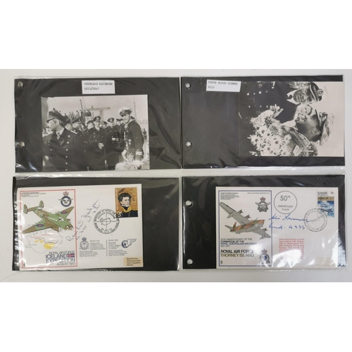 270 - An extensive collection of forty-seven signed RAF Commemorative covers. Each cover signed by the Ger... 