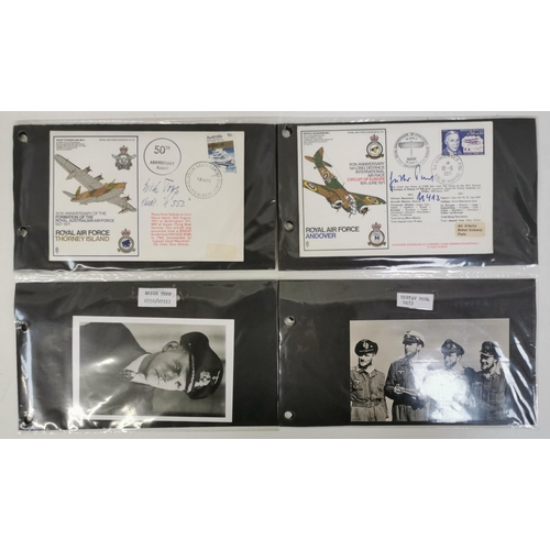 270 - An extensive collection of forty-seven signed RAF Commemorative covers. Each cover signed by the Ger... 