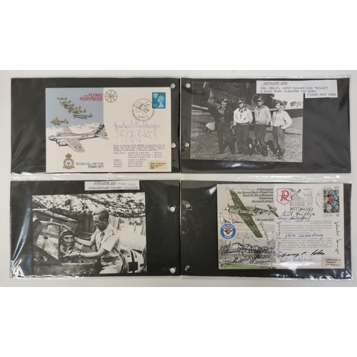 270 - An extensive collection of forty-seven signed RAF Commemorative covers. Each cover signed by the Ger... 