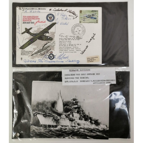 270 - An extensive collection of forty-seven signed RAF Commemorative covers. Each cover signed by the Ger... 