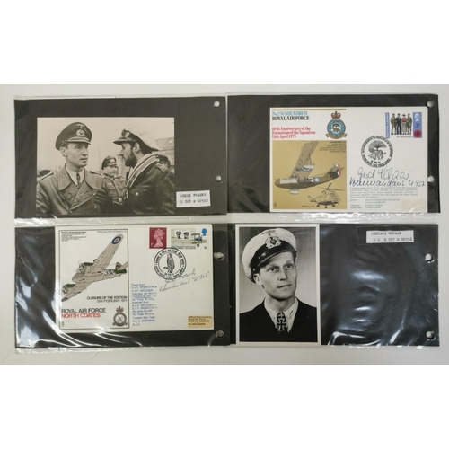 270 - An extensive collection of forty-seven signed RAF Commemorative covers. Each cover signed by the Ger... 