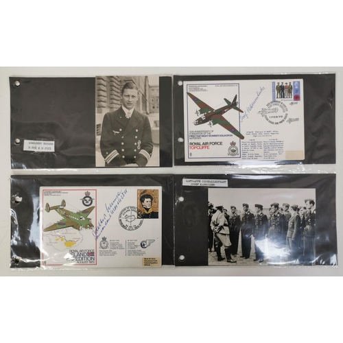 270 - An extensive collection of forty-seven signed RAF Commemorative covers. Each cover signed by the Ger... 