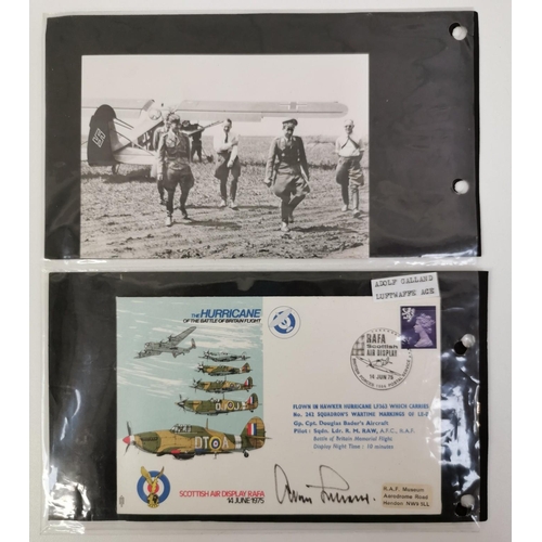 270 - An extensive collection of forty-seven signed RAF Commemorative covers. Each cover signed by the Ger... 