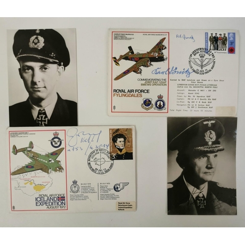 270 - An extensive collection of forty-seven signed RAF Commemorative covers. Each cover signed by the Ger... 