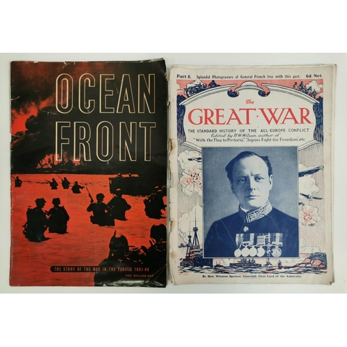 306 - A collection of thirteen WWII newspapers & magazines.