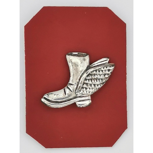 317 - A WWII RAF 'Order of the Flying Boot' badge. Presented to RAF personnel downed behind enemy lines wh... 