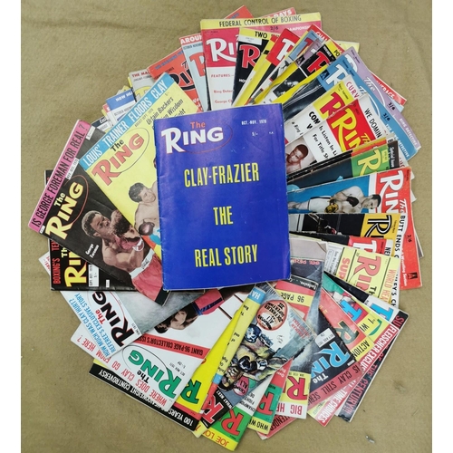 432 - A large collection of approximately three hundred & twenty-one editions of 'The Ring' magazine, date... 