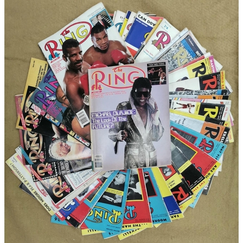 432 - A large collection of approximately three hundred & twenty-one editions of 'The Ring' magazine, date... 