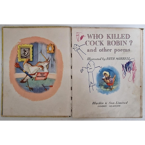 139 - A Rupert annual from 1974, together with a 1950's 'Who Killed Cock Robin? and other poems' book (pub... 