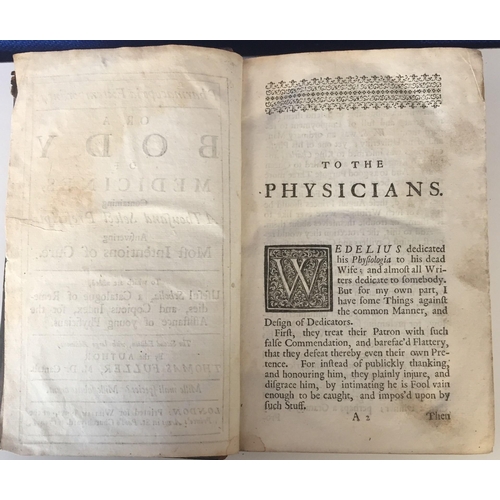 141 - A rare second edition of 'Pharmacopoeia Extemporanea (or, A Body of Medicines), with large additions... 