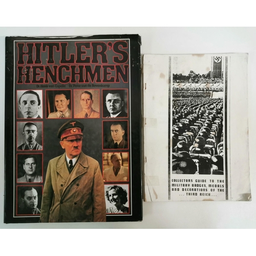 118 - A mixed lot of four WWII military reference books & guides. To include 'Hitler's Henchmen', 'A Colle... 