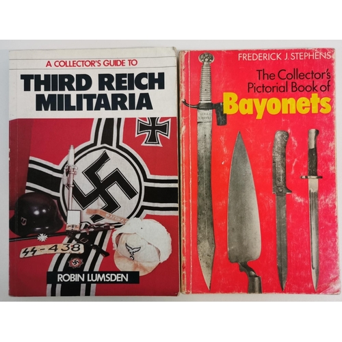 118 - A mixed lot of four WWII military reference books & guides. To include 'Hitler's Henchmen', 'A Colle... 