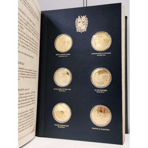 135 - 1874 Churchill Centenary Trust Medals Collection, issued in 1974. A collection of 24 sterling silver... 