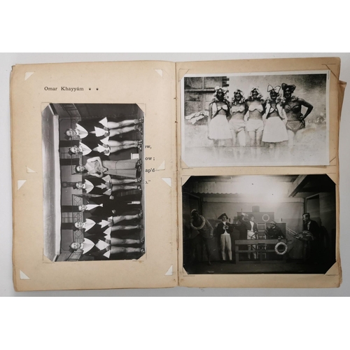 141 - A unique photo book of prisoners of war in Stalag XXI-A camp. The album was made from an adapted cop... 