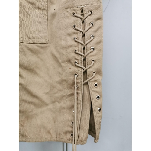 164 - A pair of khaki, WWII Officer's breeches.