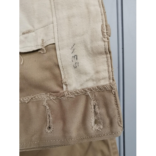 164 - A pair of khaki, WWII Officer's breeches.