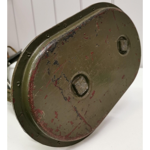 217 - A British Army Mine Detector 1960's/70's. Numbered 4C, this was the standard Mine Detector of the Br... 