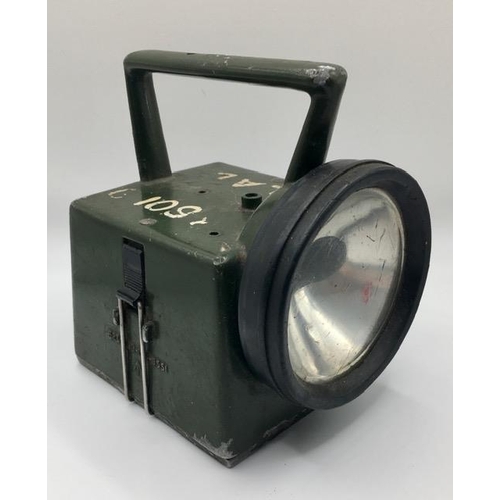 230 - A 1960's/70's military signalling lamp (an adapted version of those used by railwaymen), made by 'Ba... 