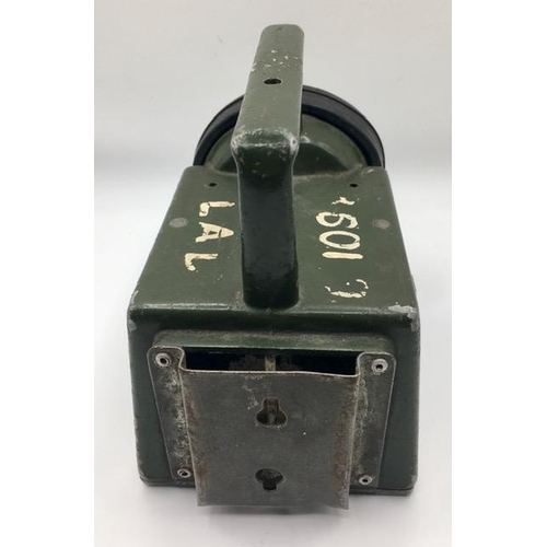 230 - A 1960's/70's military signalling lamp (an adapted version of those used by railwaymen), made by 'Ba... 