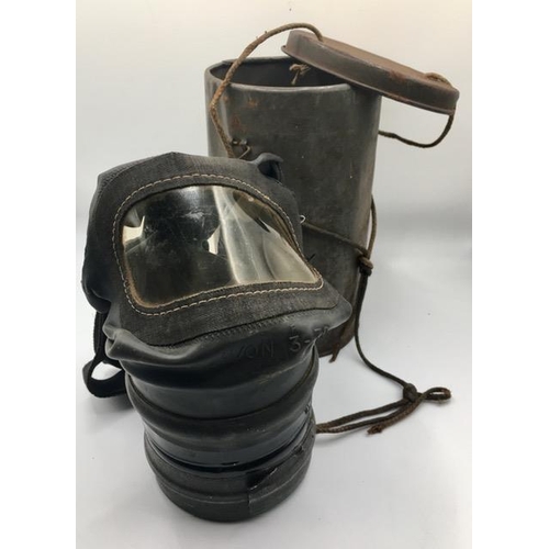 232 - A 1938 Avon British Respirator, with carry-tin.