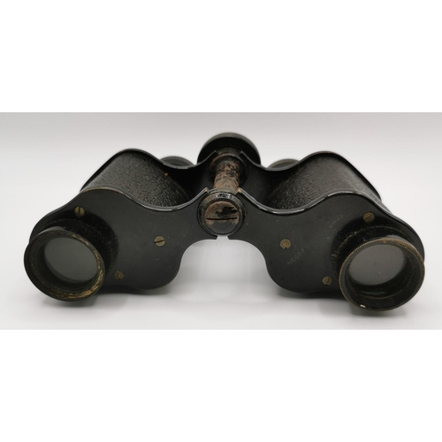 248 - A pair of WWII-era 6x field binoculars, by 'Kershaw', with Negretti & Zambra lenses, numbered 3117. ... 