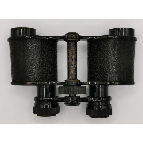 248 - A pair of WWII-era 6x field binoculars, by 'Kershaw', with Negretti & Zambra lenses, numbered 3117. ... 