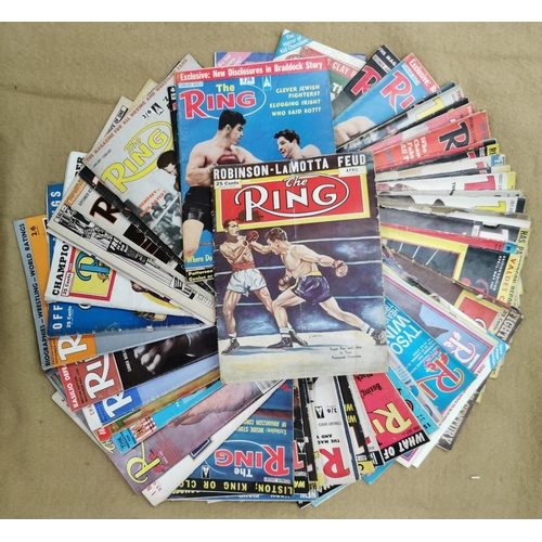 432 - A large collection of approximately three hundred & twenty-one editions of 'The Ring' magazine, date... 