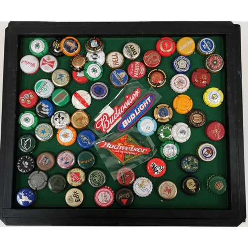 1646 - A collector's set of drawer trays, with a large collection of breweriana. To include bottle openers,... 