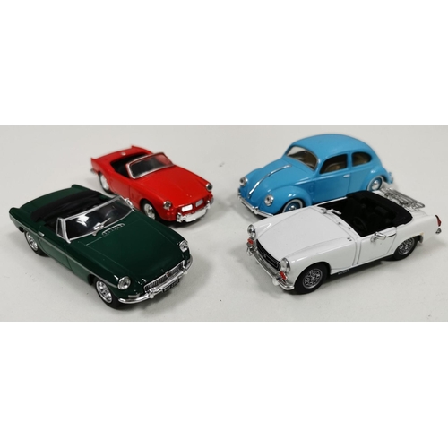 2120 - Atlas Editions - a collection of seventeen unboxed model cars, boat & A4 Class 