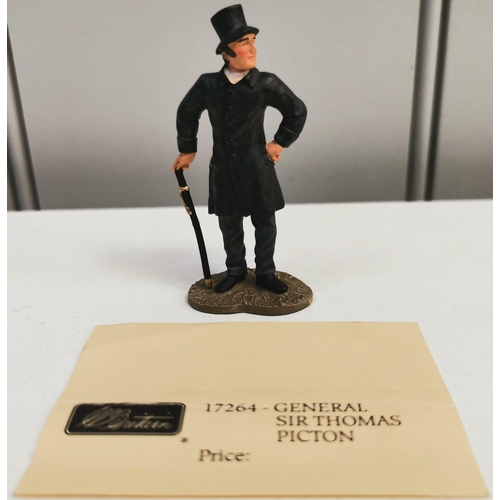 2184 - A boxed, Ertl 'General Sir Thomas Picton' figurine. Model no17264.