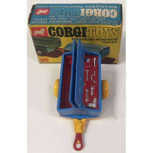 2235 - Corgi 109 - 'Pennyburn Workmens Trailer'. Complete with original box. Model in an excellent conditio... 