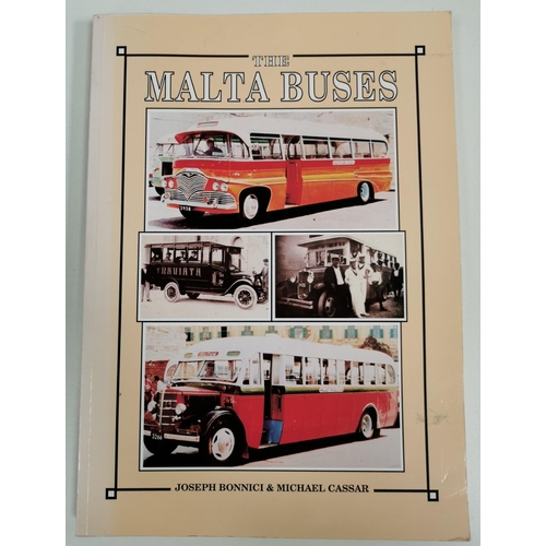 2536 - A collection of four model/transport-themed books. To include 'Malta Buses'; 'Enciclopedia Delle Aut... 