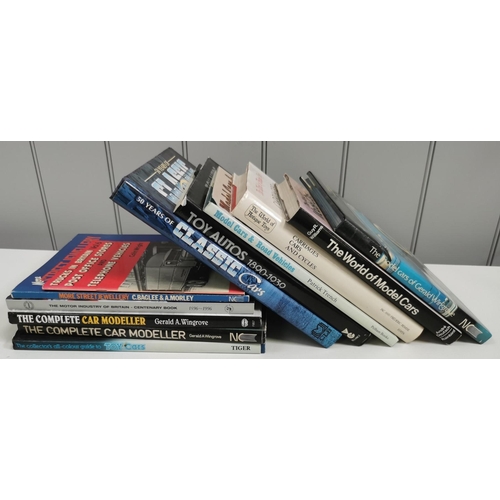 2538 - A selection of eleven, model car-themed books. To include '50 Years of Classic Cars'; 'Toy Autos 189... 