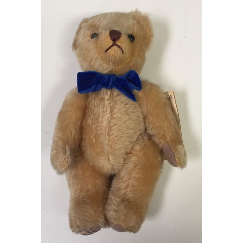 4067 - Dean's Rag Book Company Ltd 'Little Joe' bear. Sable-coloured, with accompanying blue ribbon. Limite... 