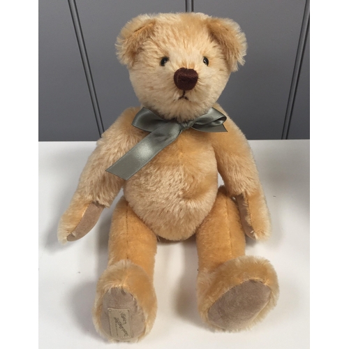 4076 - Dean's Rag Book Company Ltd 'Hardy' bear. Sable mohair with accompanying grey ribbon. Limited editio... 