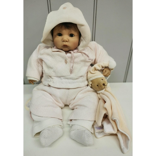 4142 - A collectible 'Zapf Designer Collection' - 'Babsi' doll. Height 46cm.