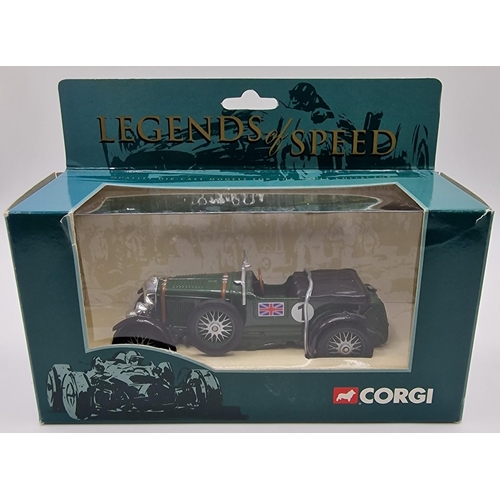 2201 - A mixed collection of Corgi vehicles. To include a boxed 'Legends of Speed' Bentley racing car (mode... 