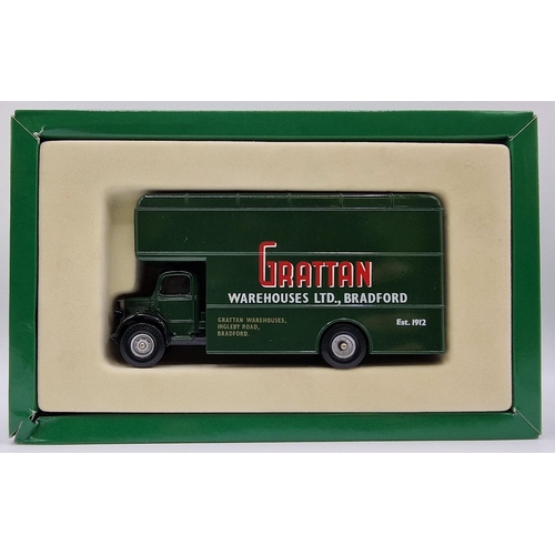 2208 - Two boxed Corgi Classics commercial vehicles, 1:50 scale. To include a Bedford Luton Van - 'Grattans... 