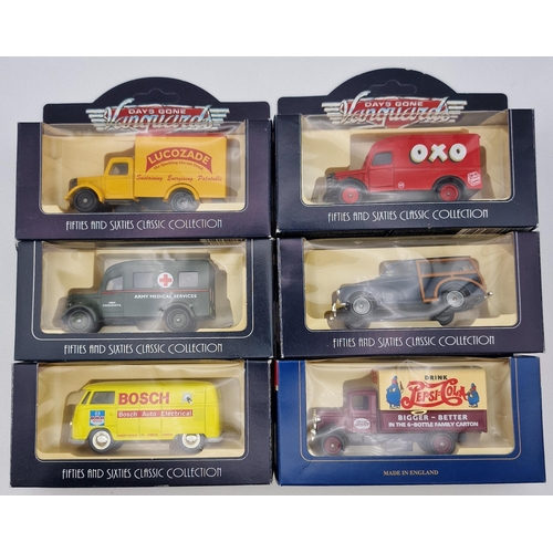 2192 - A collection of three boxed Lledo sets & six (mostly) Vanguard models. To include two 'Dairy Farm' s... 