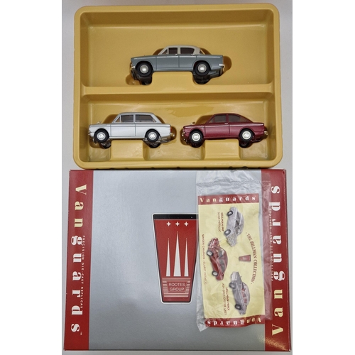 2195 - A collection of thirteen boxed Lledo Vanguards models & a Rover Group set, together with a 'Rover' w... 