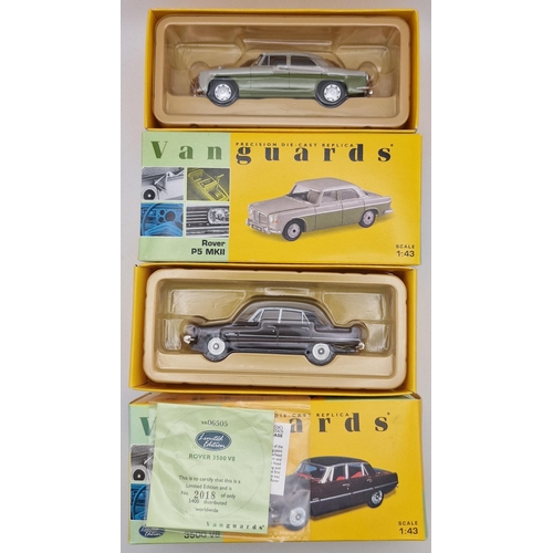 2195 - A collection of thirteen boxed Lledo Vanguards models & a Rover Group set, together with a 'Rover' w... 