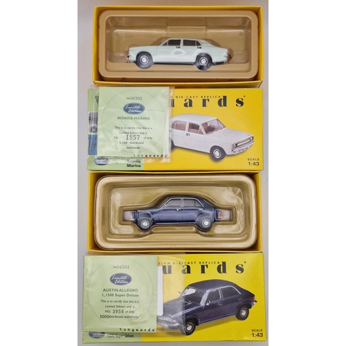 2195 - A collection of thirteen boxed Lledo Vanguards models & a Rover Group set, together with a 'Rover' w... 