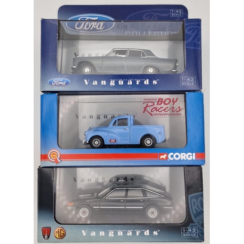 2158 - A collection of nine, boxed Corgi & Lledo Vanguard models. Model No's VA08301/VA05300/VA06004/VA0850... 