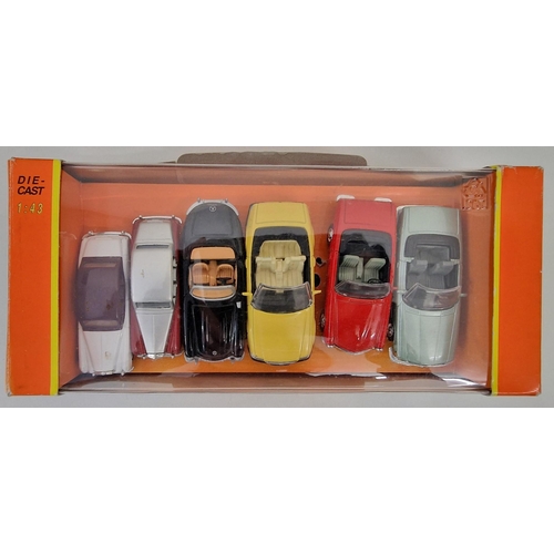 2159 - A collection of three Vitesse boxed models, together with a boxed set of Mercedes-Benz cars, by New ... 