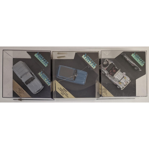 2159 - A collection of three Vitesse boxed models, together with a boxed set of Mercedes-Benz cars, by New ... 