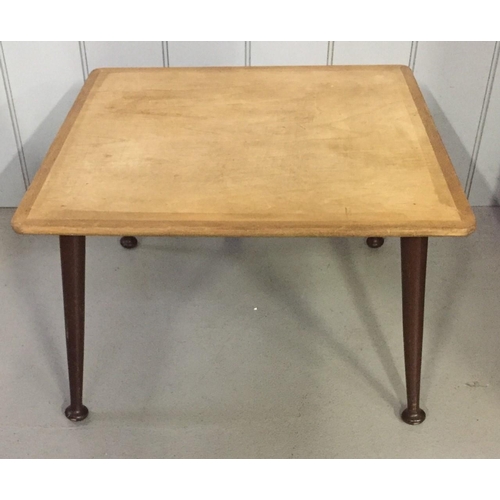 4 - A vintage side table. Dimensions(cm) H33, W54, D54.