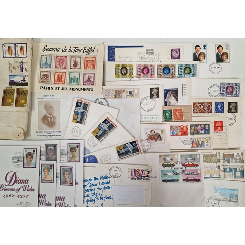 133 - Stamps - A collection of first-day covers & presentation packs