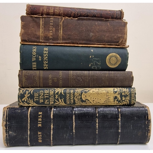 143 - A collection of six antique books. To include 'The Life and Times of Sir Walter Raleigh' (1881), 'Th... 